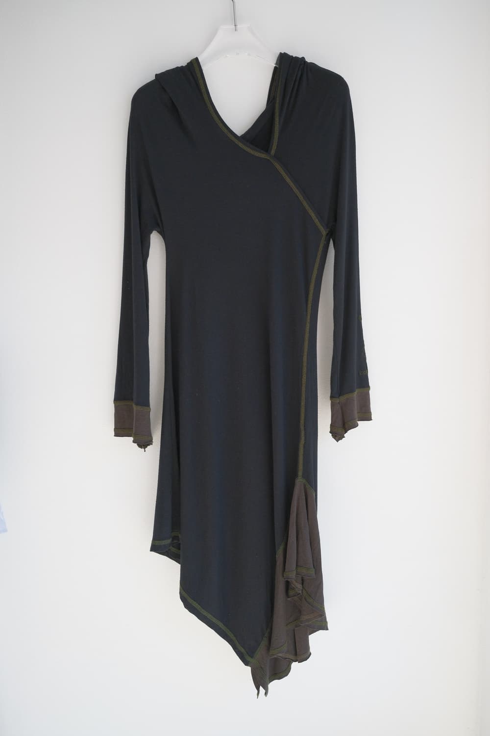 Drape hood dress 상품이미지6