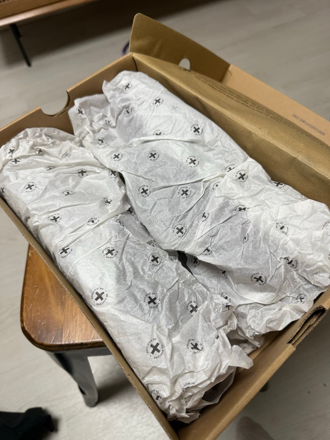 [미착용/레어] 닥터마틴 아카이브 스미스(Smiths) 옥스블러드 UK9 상품이미지5