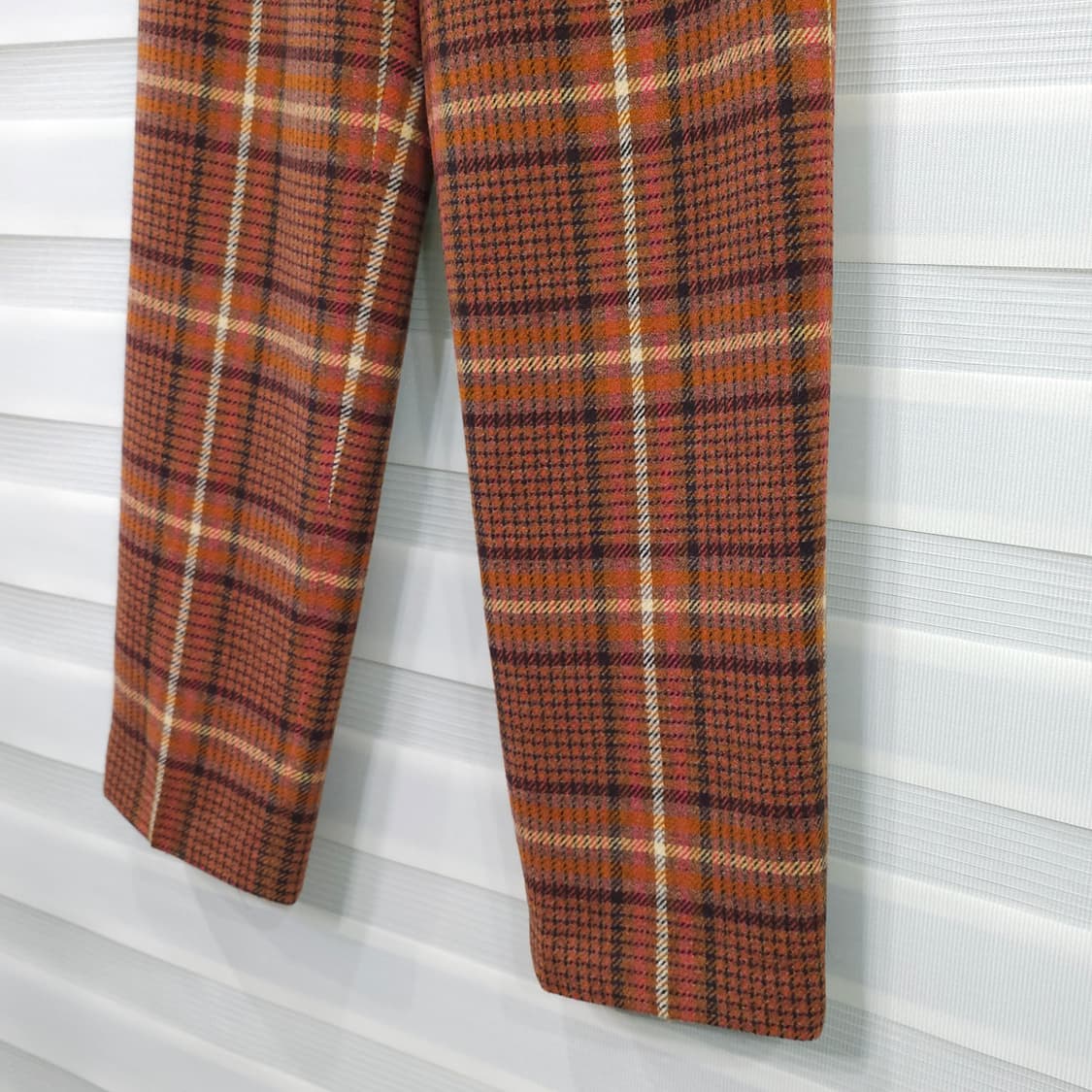 80s ISSEY MIYAKE IS 스포츠 체크울 팬츠- 우먼25 상품이미지3