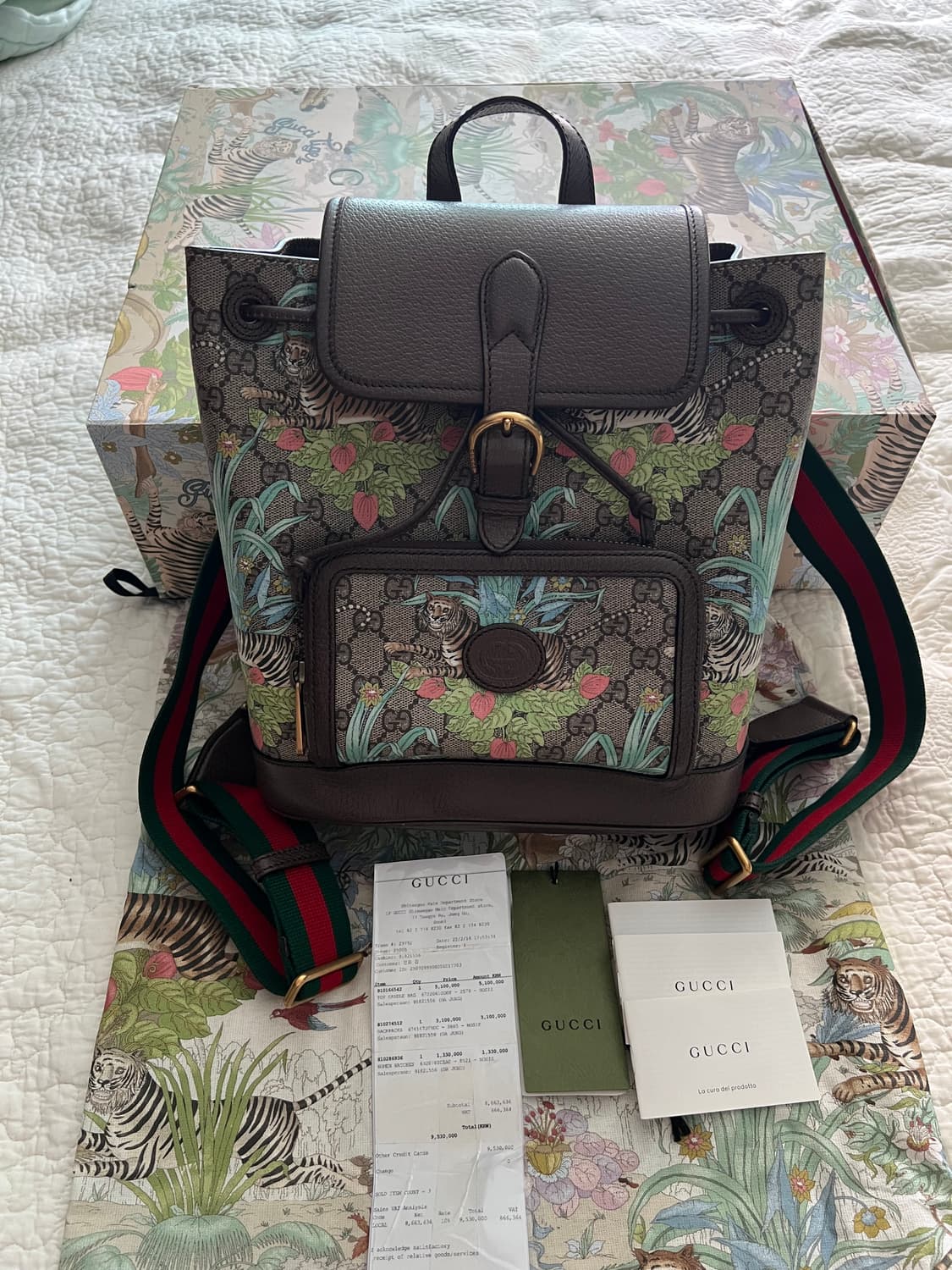 구찌 타이거 백팩 [새상품] 상품이미지3