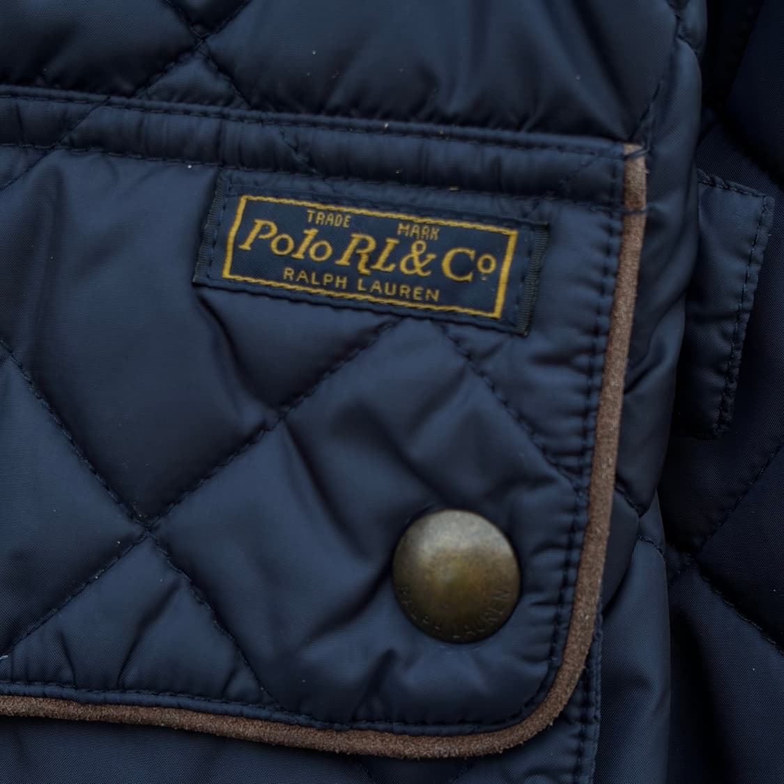 폴로 랄프로렌 카라 코듀로이 퀼팅 자켓 L 0206  상품이미지3