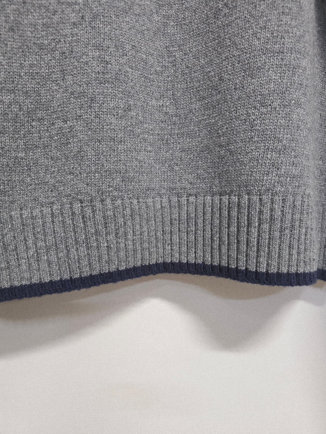 커버낫 레터링 니트 스웨터 그레이 상품이미지7