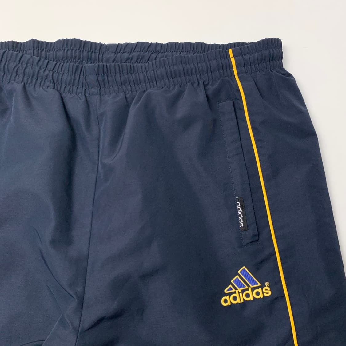 [3XL/정품] 00s 아디다스 몬디알 피에이 슈트 팬츠 네이비 상품이미지3