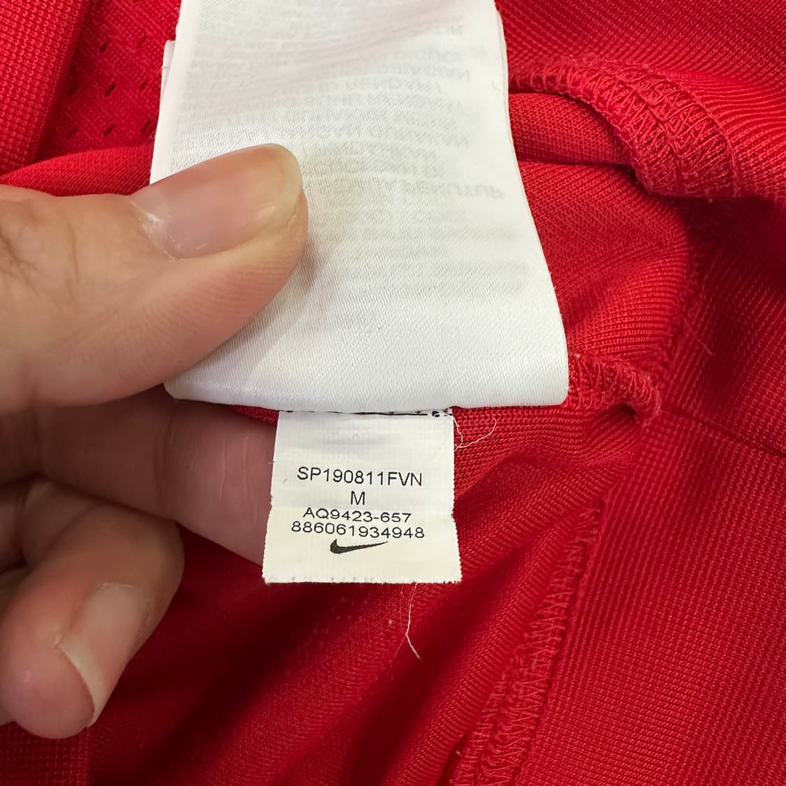 M 나이키 키즈 에어 하프 집업  0327D 상품이미지4