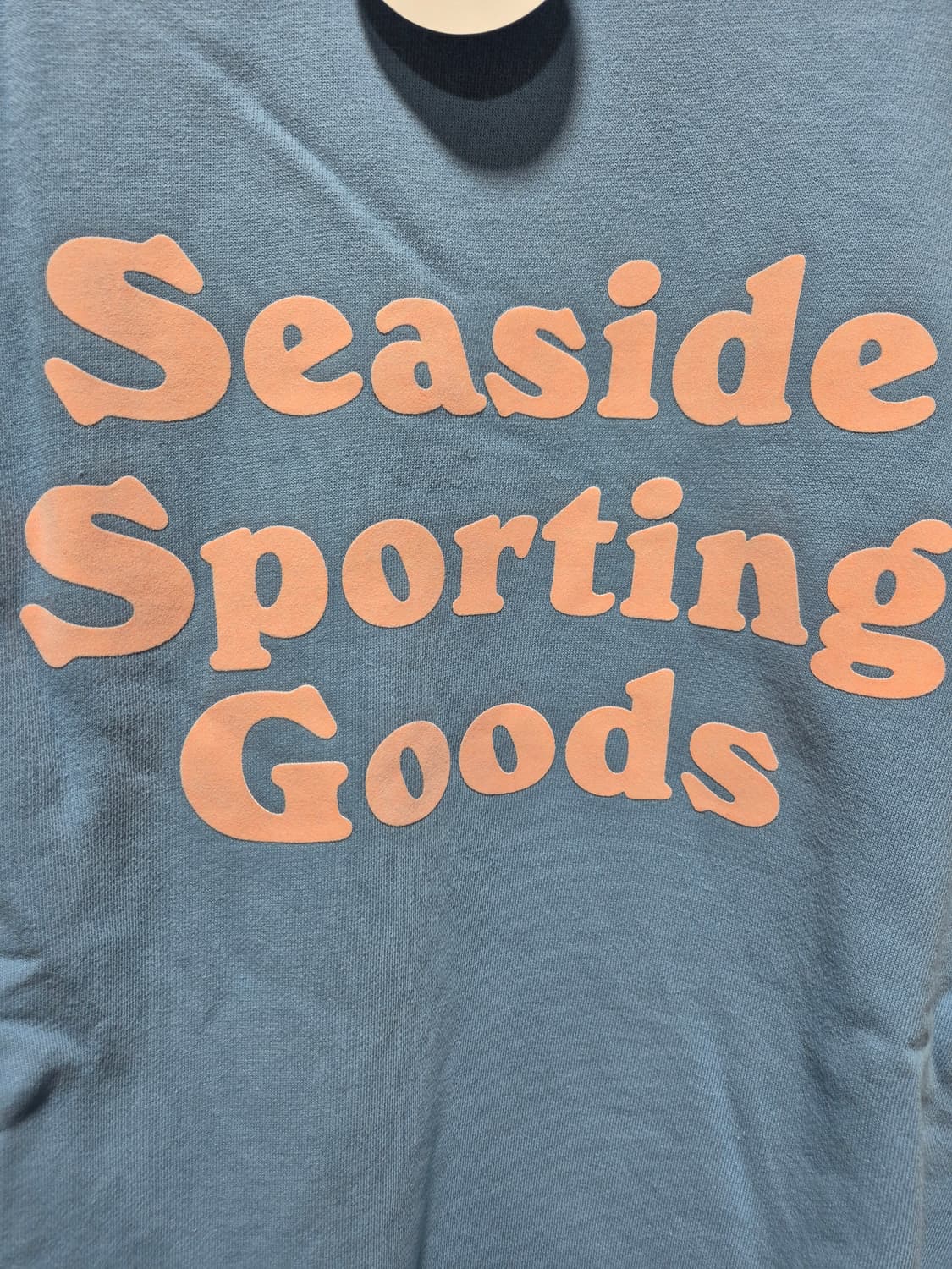 (세일)(새상품)빅웨이브 브랜드 맨투맨 하늘색 상품이미지2