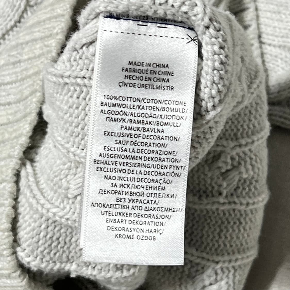 L 폴로랄프로렌 코튼 케이블 니트 상품이미지5