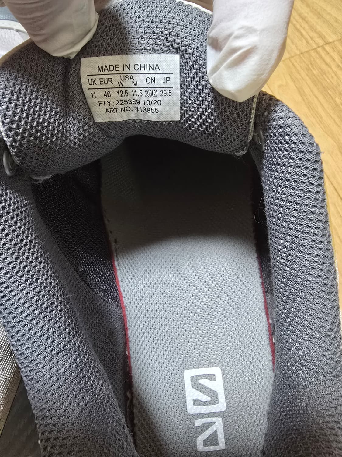 살로몬xt4 실버메탈릭 295 살로몬 xt6 상품이미지5