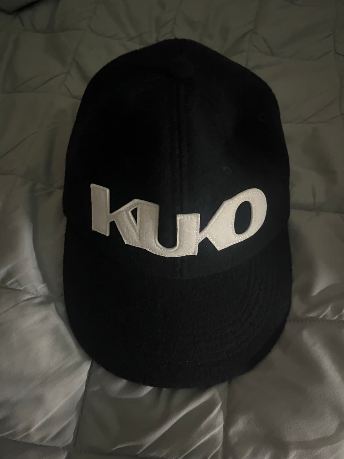 kuko Symbol WOOL Cap_Navy 상품이미지1