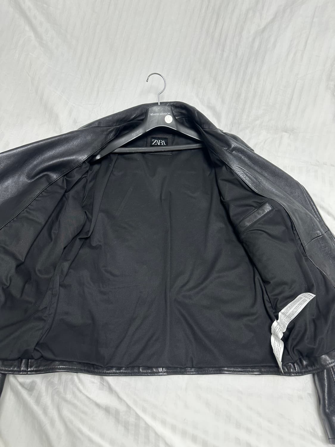 자라 양가죽 자켓 L 상품이미지3