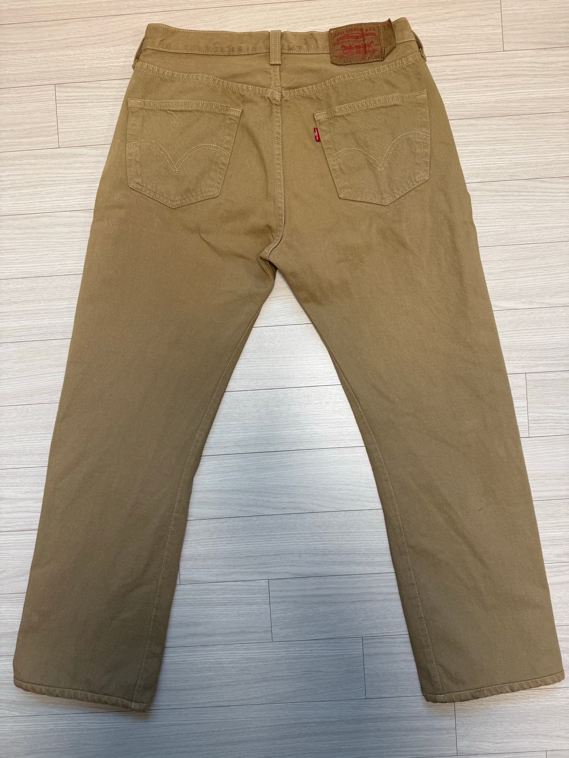 리바이스 501 브라운 데님 팬츠 31 상품이미지2