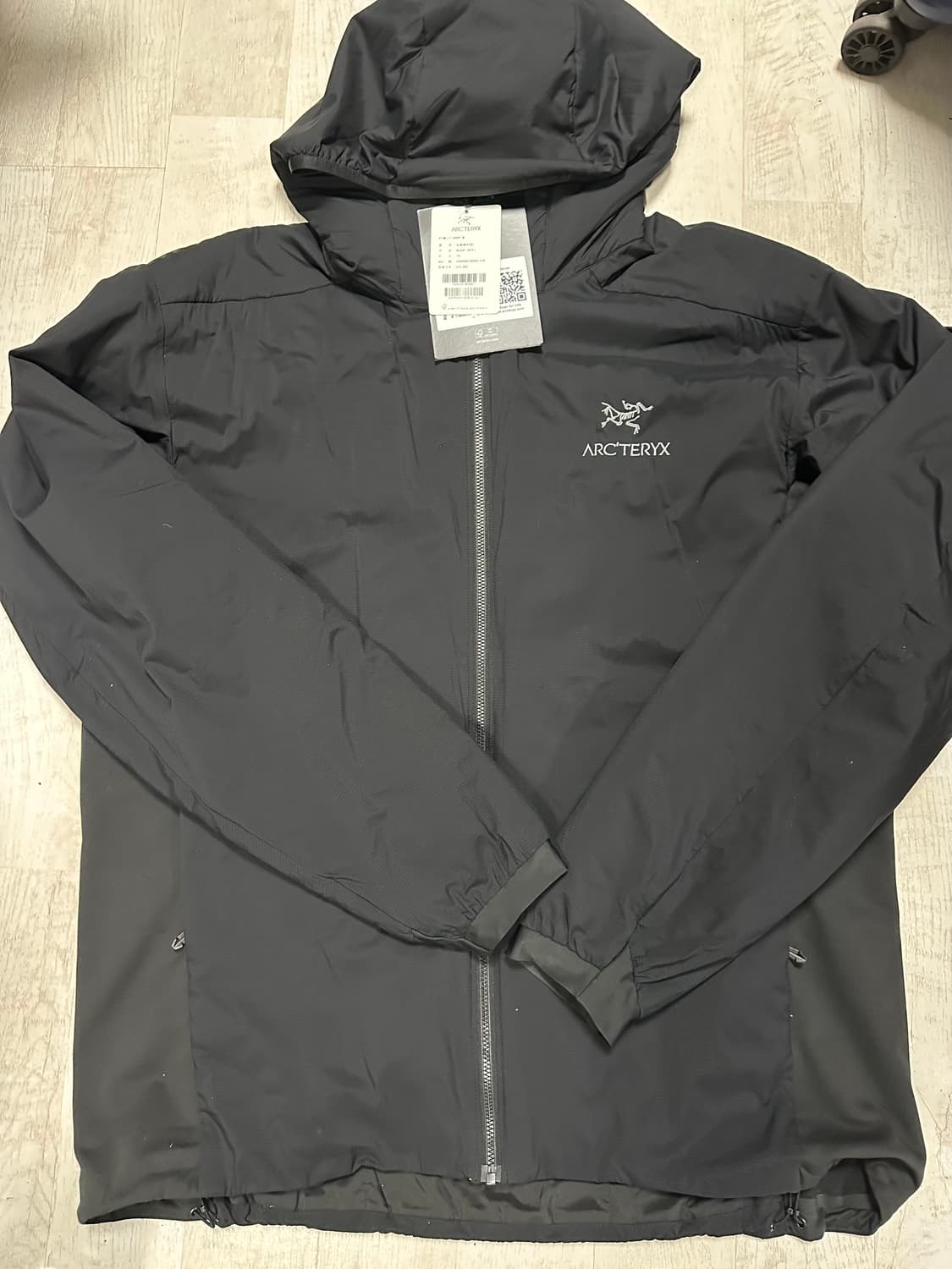 아크테릭스 아톰 LT 블랙 L [1회착용] 상품이미지1