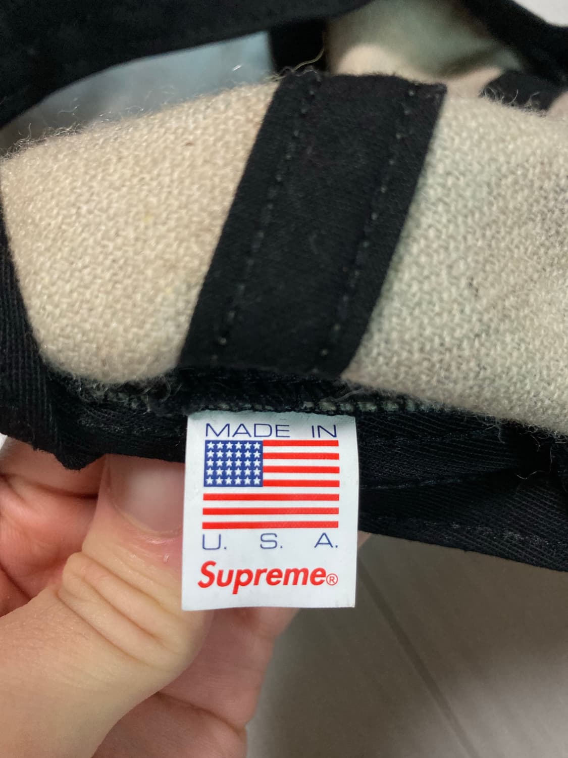 슈프림 s로고 카모 울 캡 (supreme) 상품이미지3