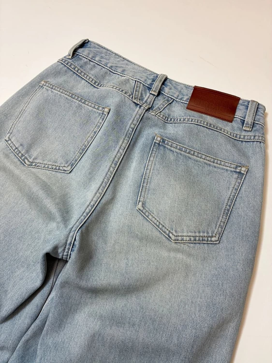 마리떼프랑소와저버 시그니처 스트레이트 와이드 데님 팬츠 PN8386 상품이미지7