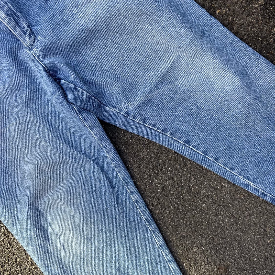 90년대 일본 리 투턱 데님 팬츠 상품이미지8