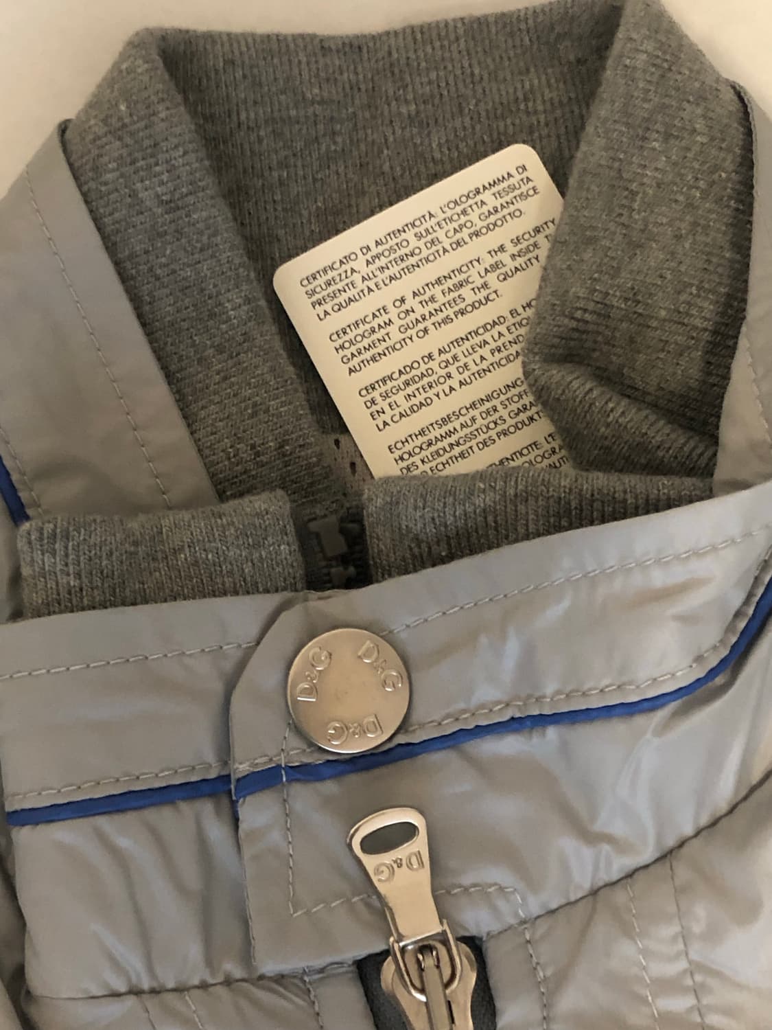 돌체앤가바나 디앤지(D&G) 나일론 집업 자켓 상품이미지6