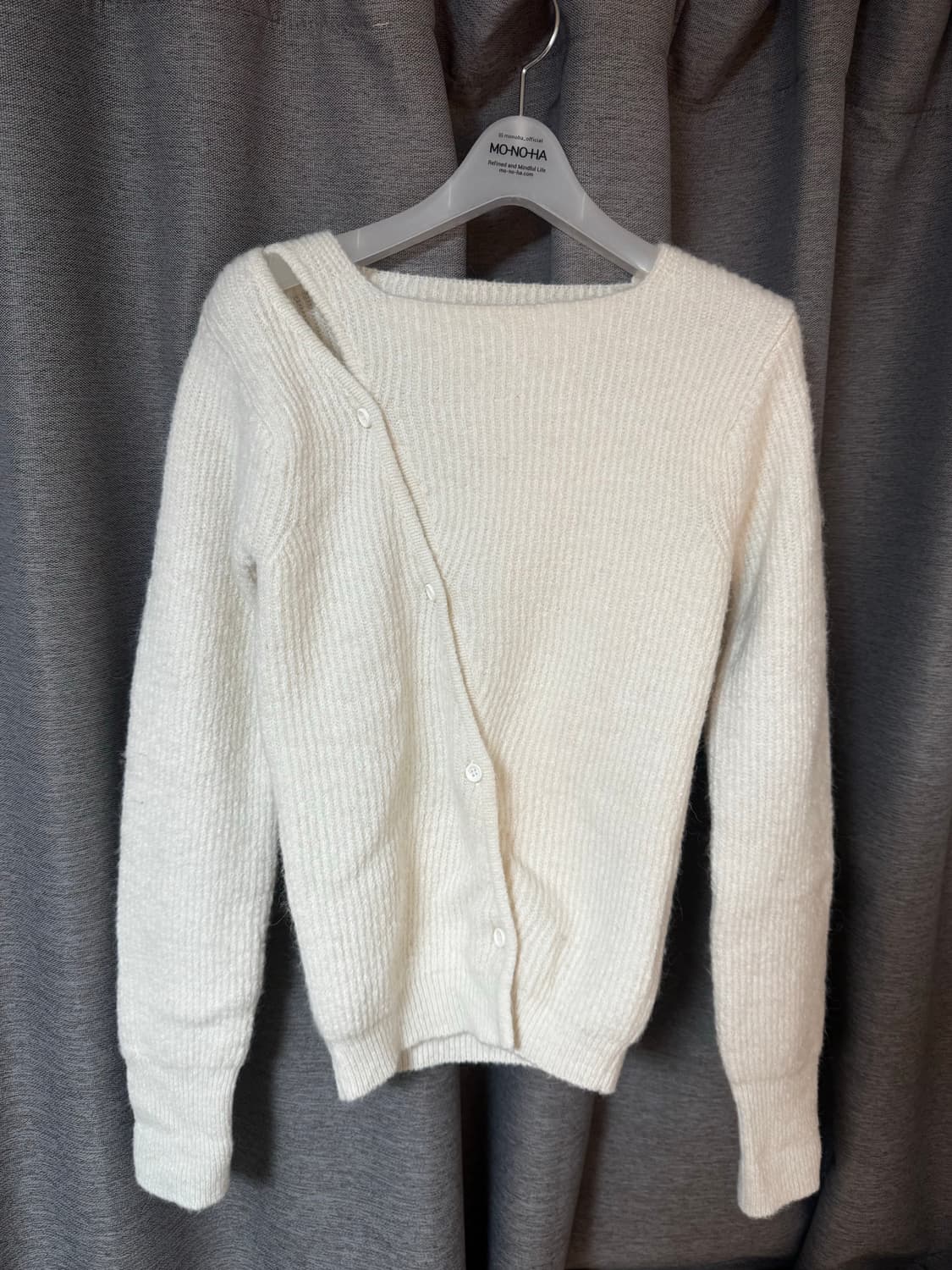 자크뮈스 비대칭 가디건 상품이미지3