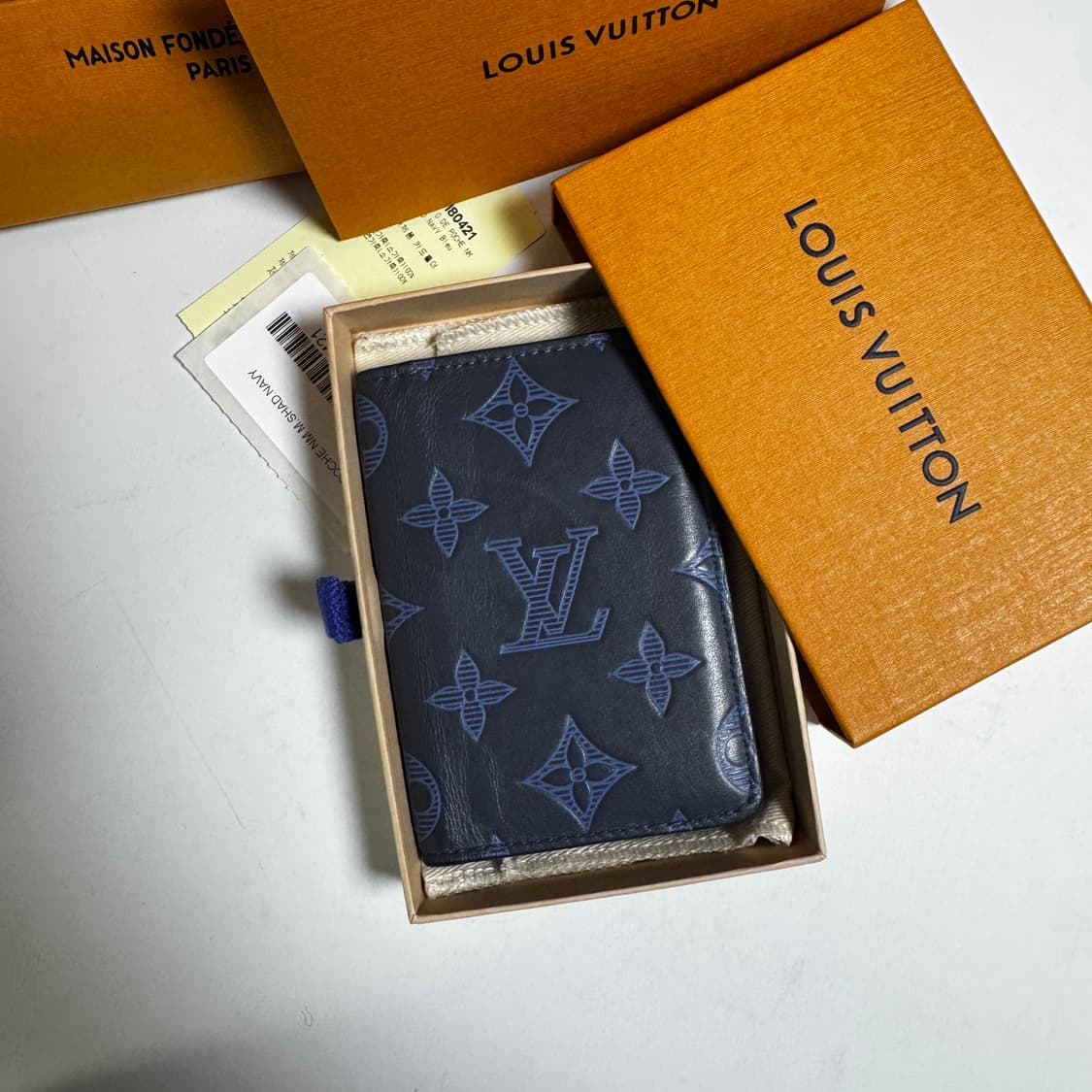 루이비통 쉐도우 오거나이저 네이비 블루 상품이미지1