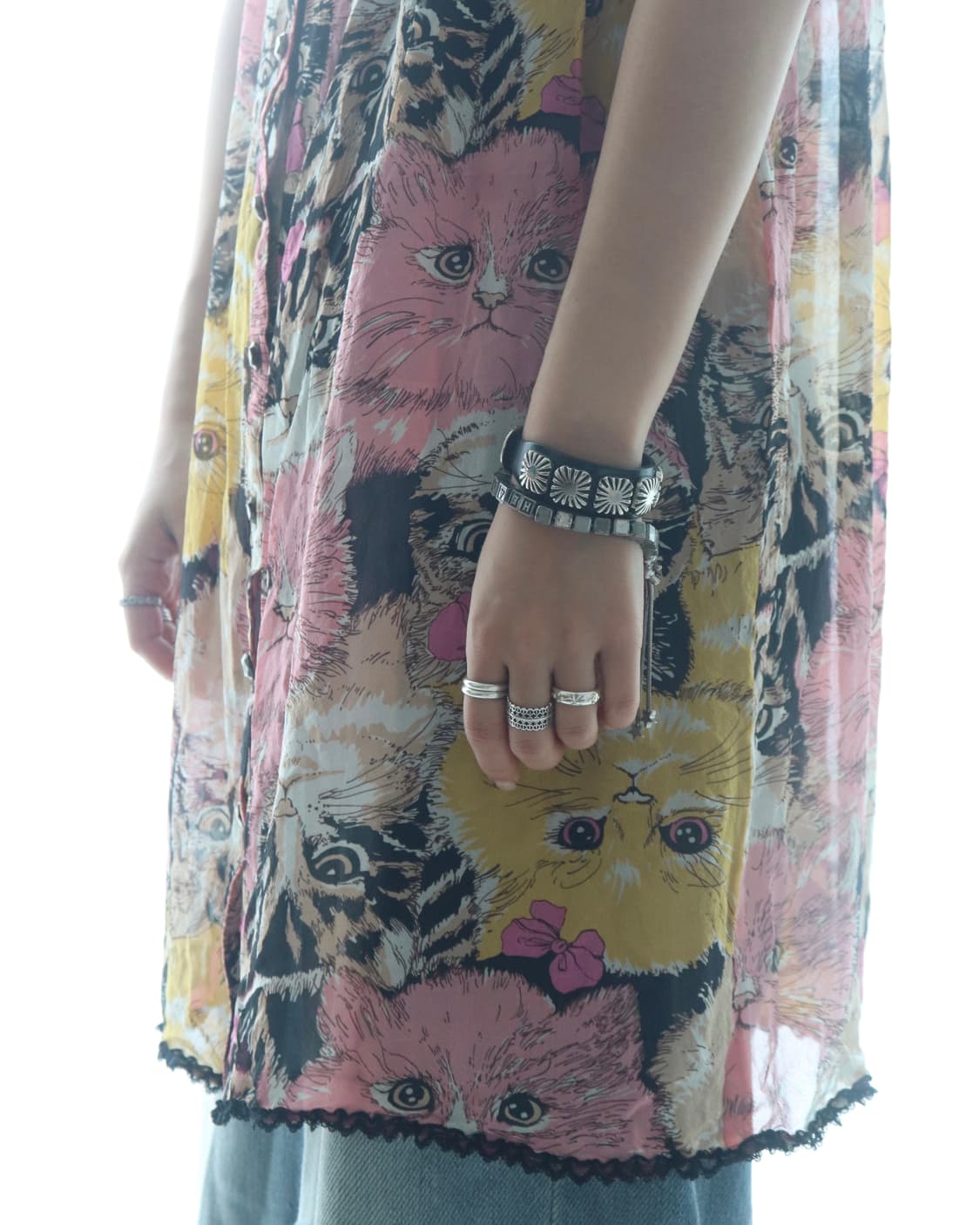 [Hysteric Glamour] Cat Printing Dress 상품이미지4