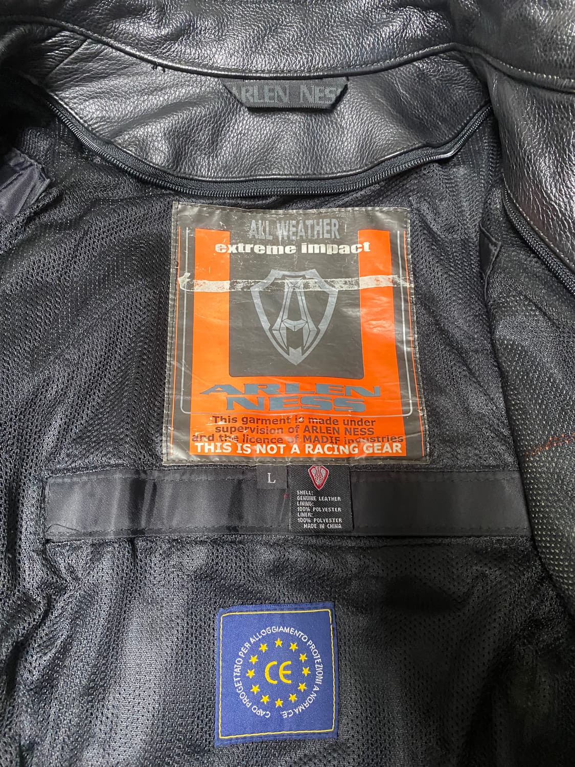 알렌네즈 라이더 가죽자켓 상품이미지7