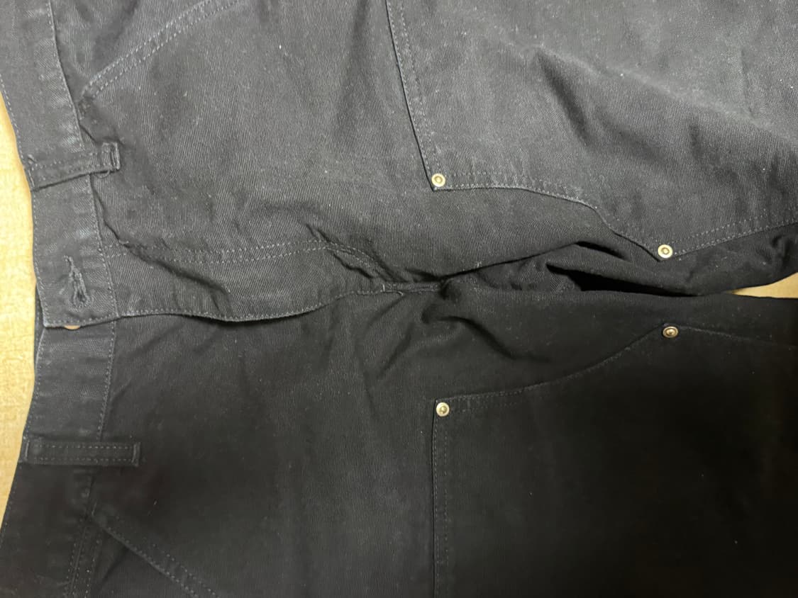 칼하트 더블니 블랙 팬츠 28,32 상품이미지8