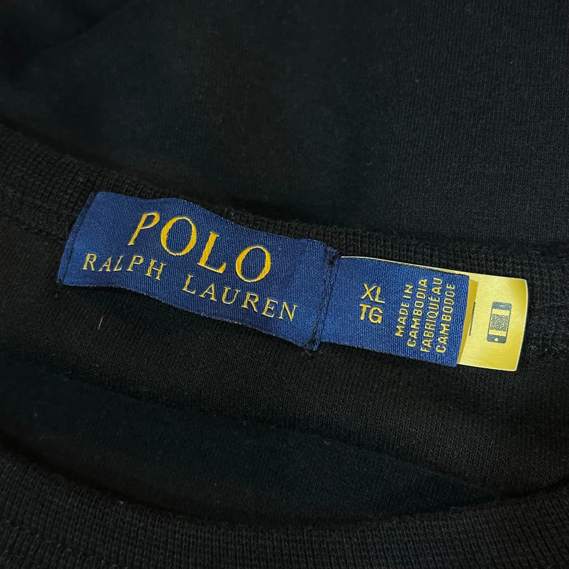 XL 폴로랄프로렌 블랙 맨투맨 상품이미지4