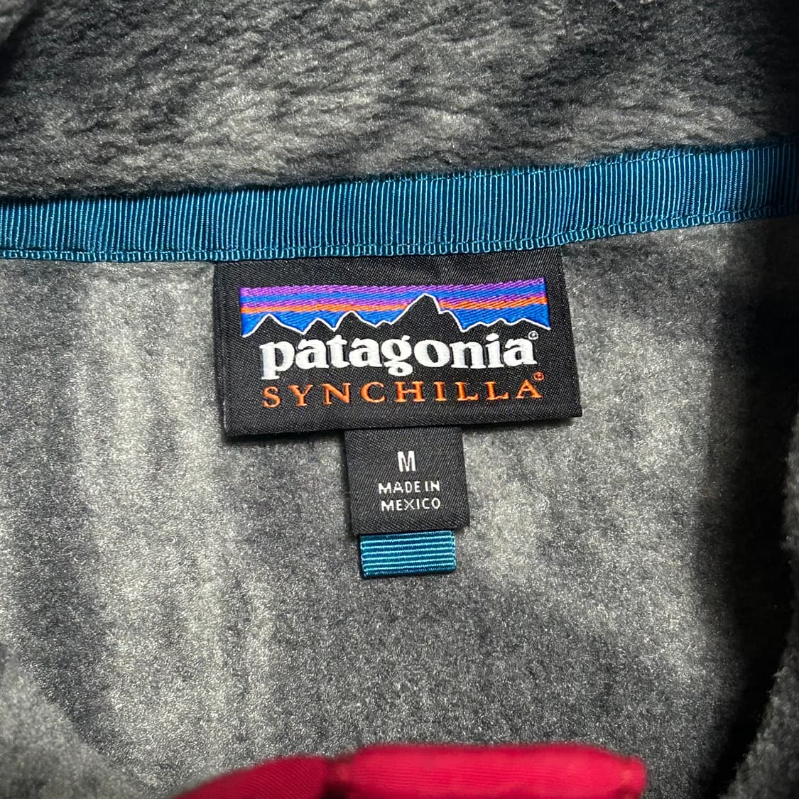 M 파타고니아 신칠라 그레이 아즈텍 플리스 상품이미지4