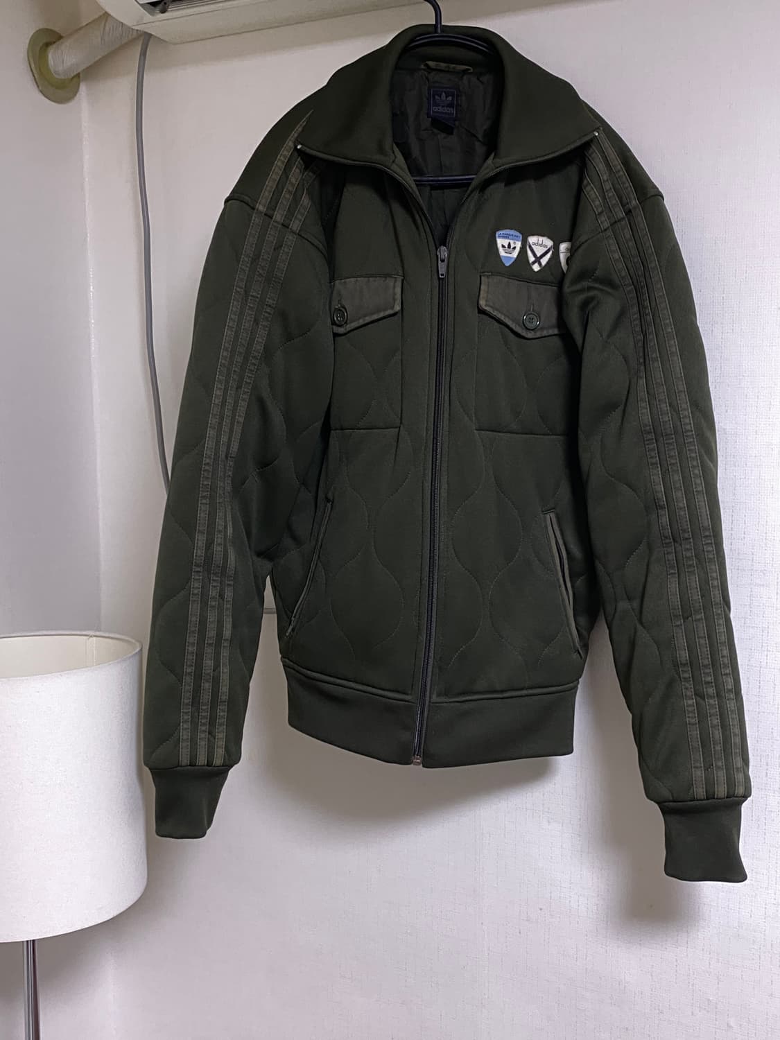 adidas / 퀼팅 트랙 자켓 상품이미지1