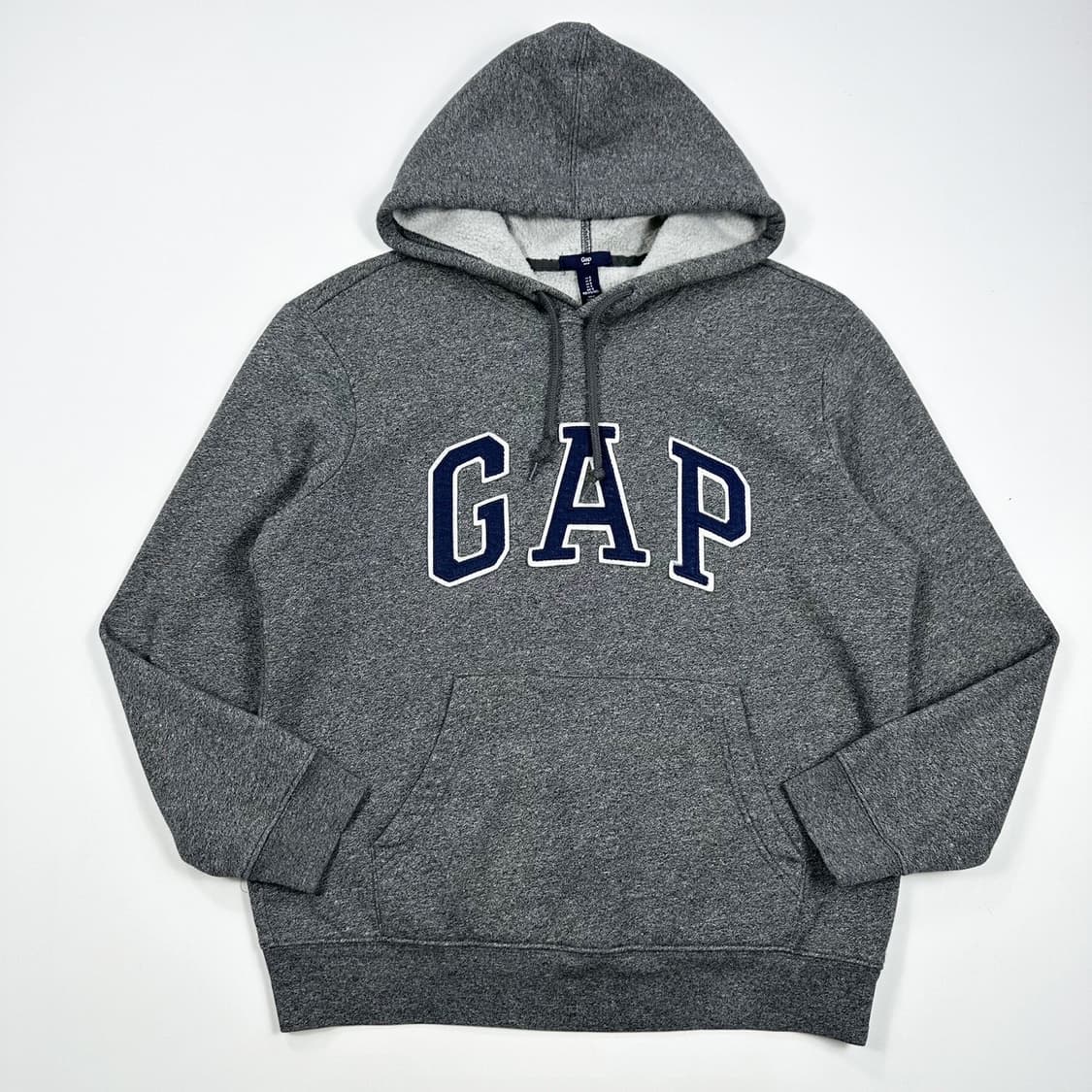 갭 GAP 빅로고 차콜 후드티 (S) 상품이미지2