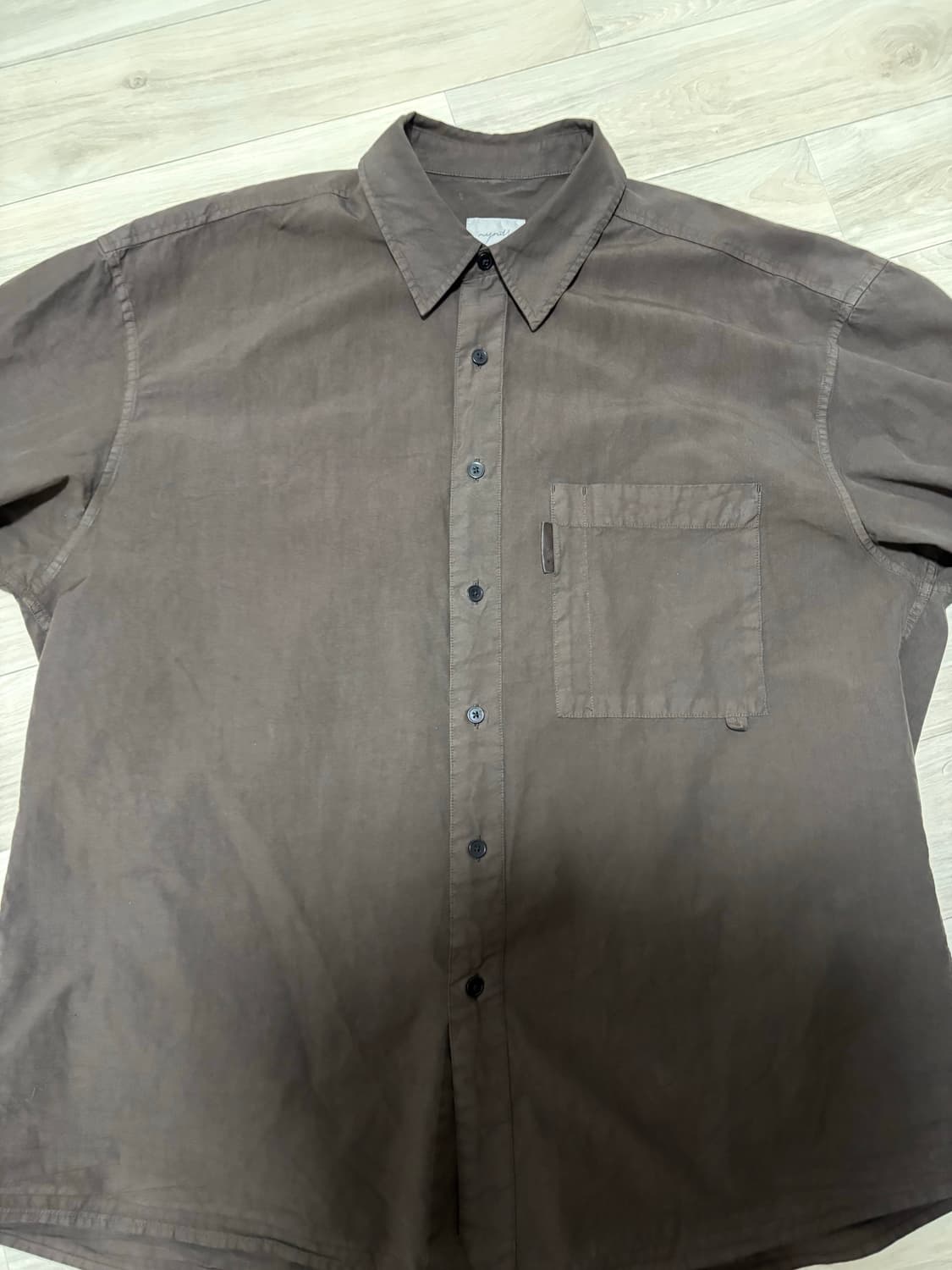 유스 스태프셔츠 브라운 M  상품이미지2