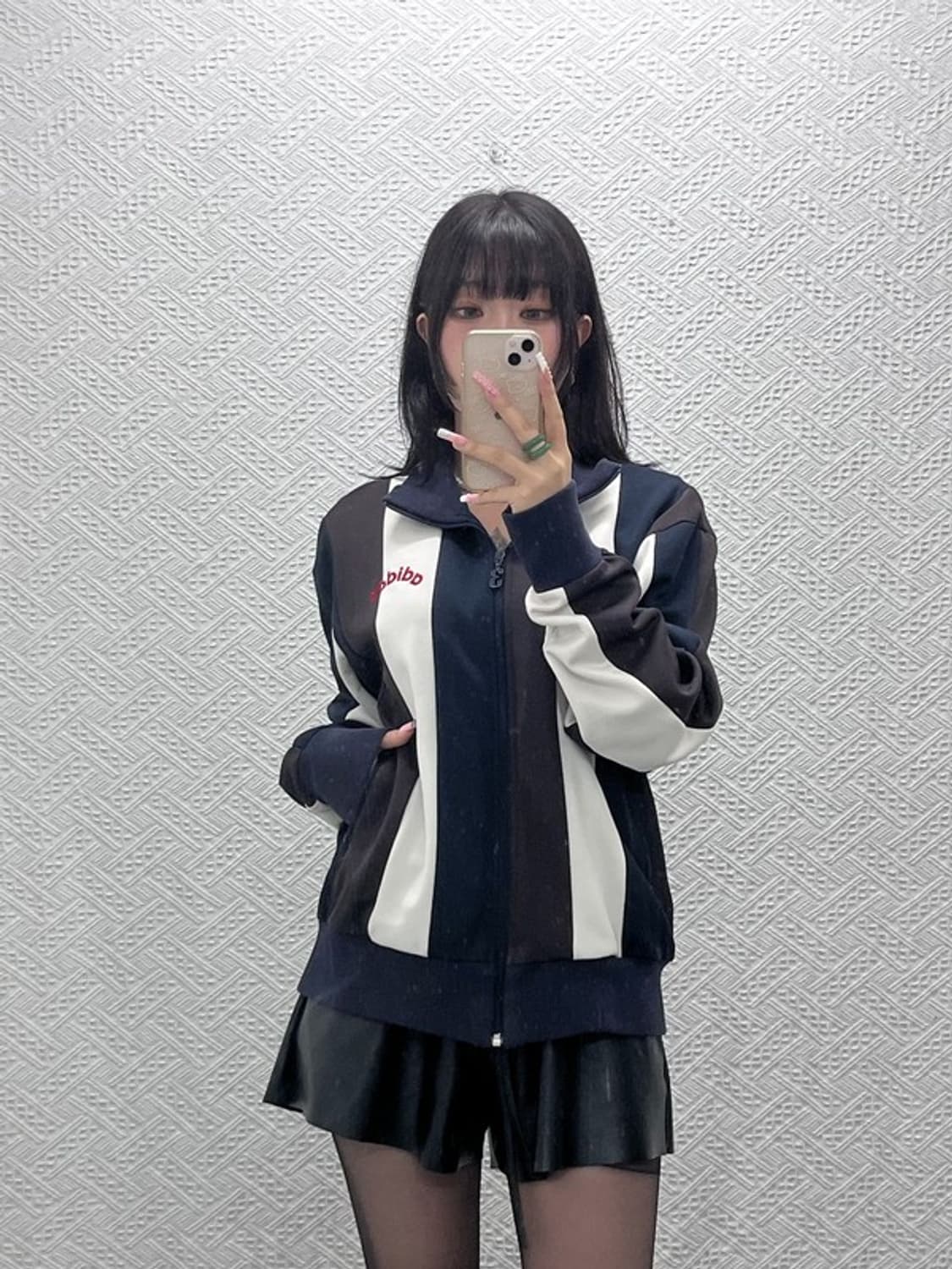 아디다스 올드스쿨 레트로 스트라이프 져지 집업 105 C12427 상품이미지2