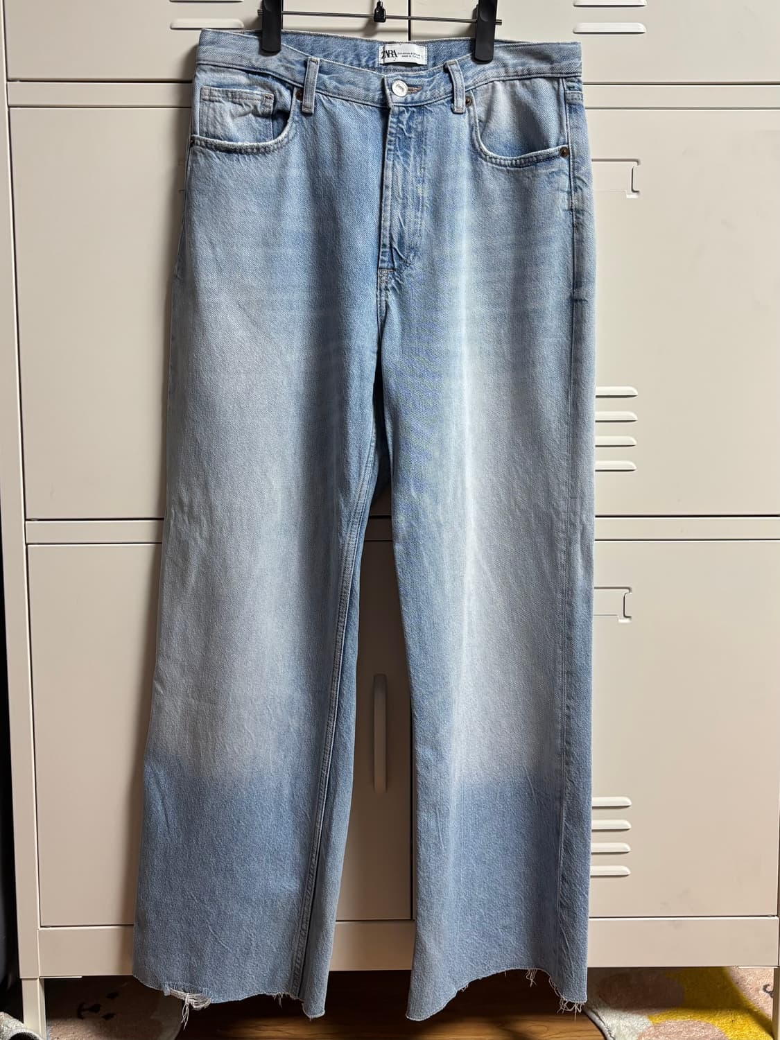 ZARA 연청 와이드 데님 팬츠 (40사이즈) 상품이미지1