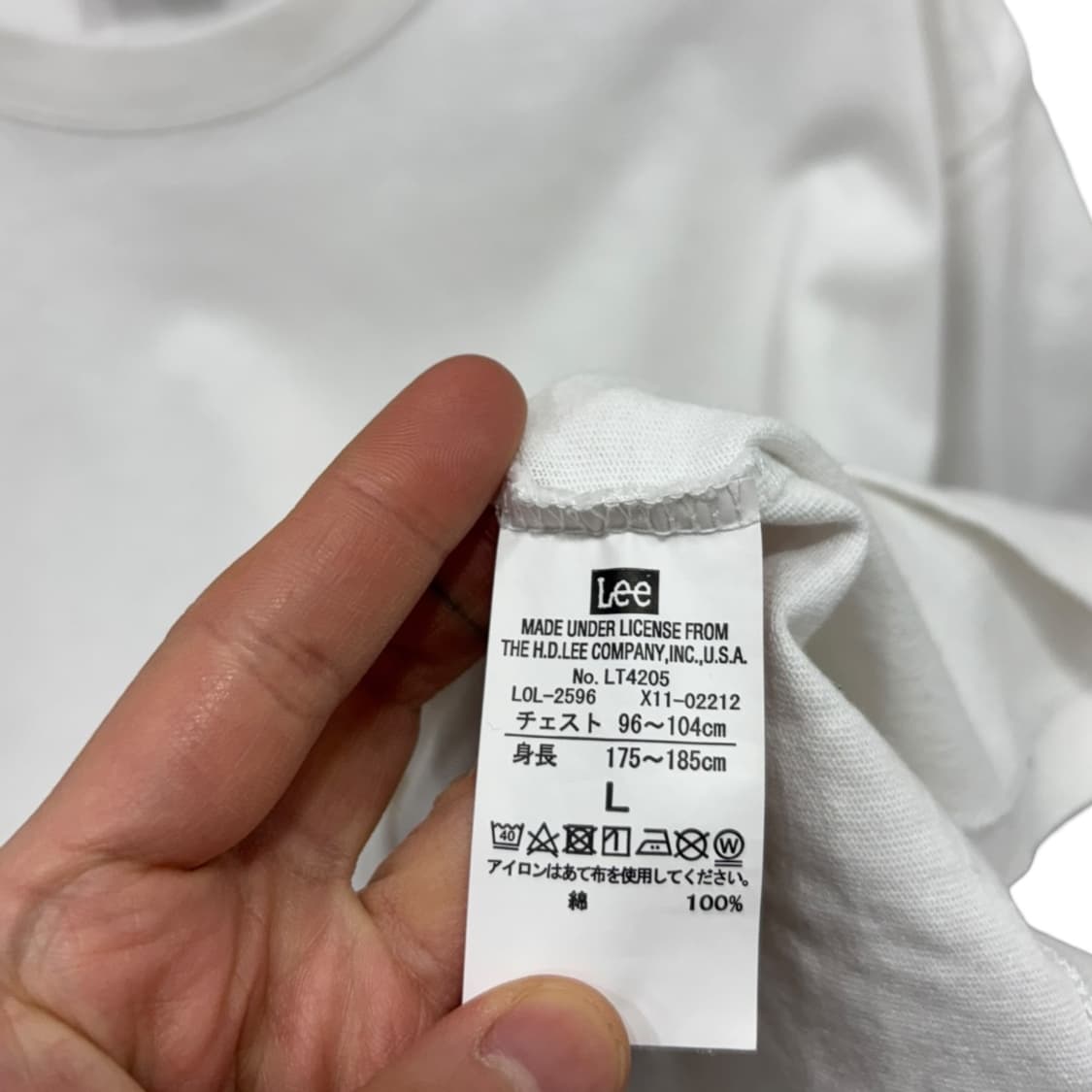 LEE 리 백로고 반팔티 상품이미지5