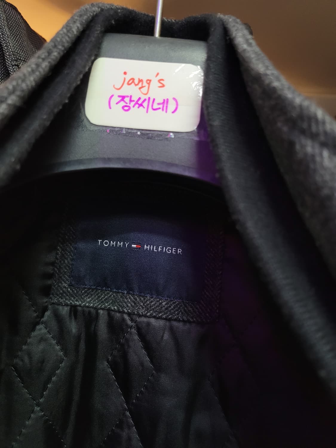 타미힐피거 차콜 그레이 필드 자켓 패딩 점퍼 상품이미지4