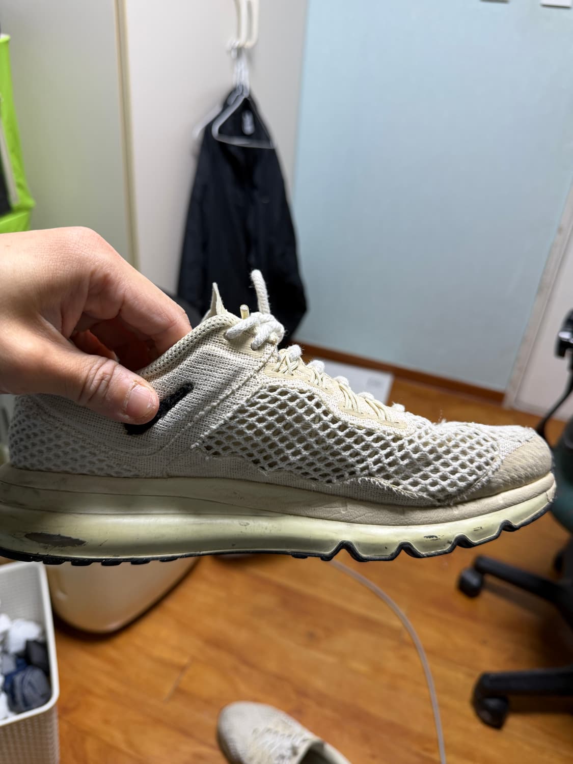 나이키x스투시 에어맥스2013 파슬 270사이즈 판매 상품이미지5