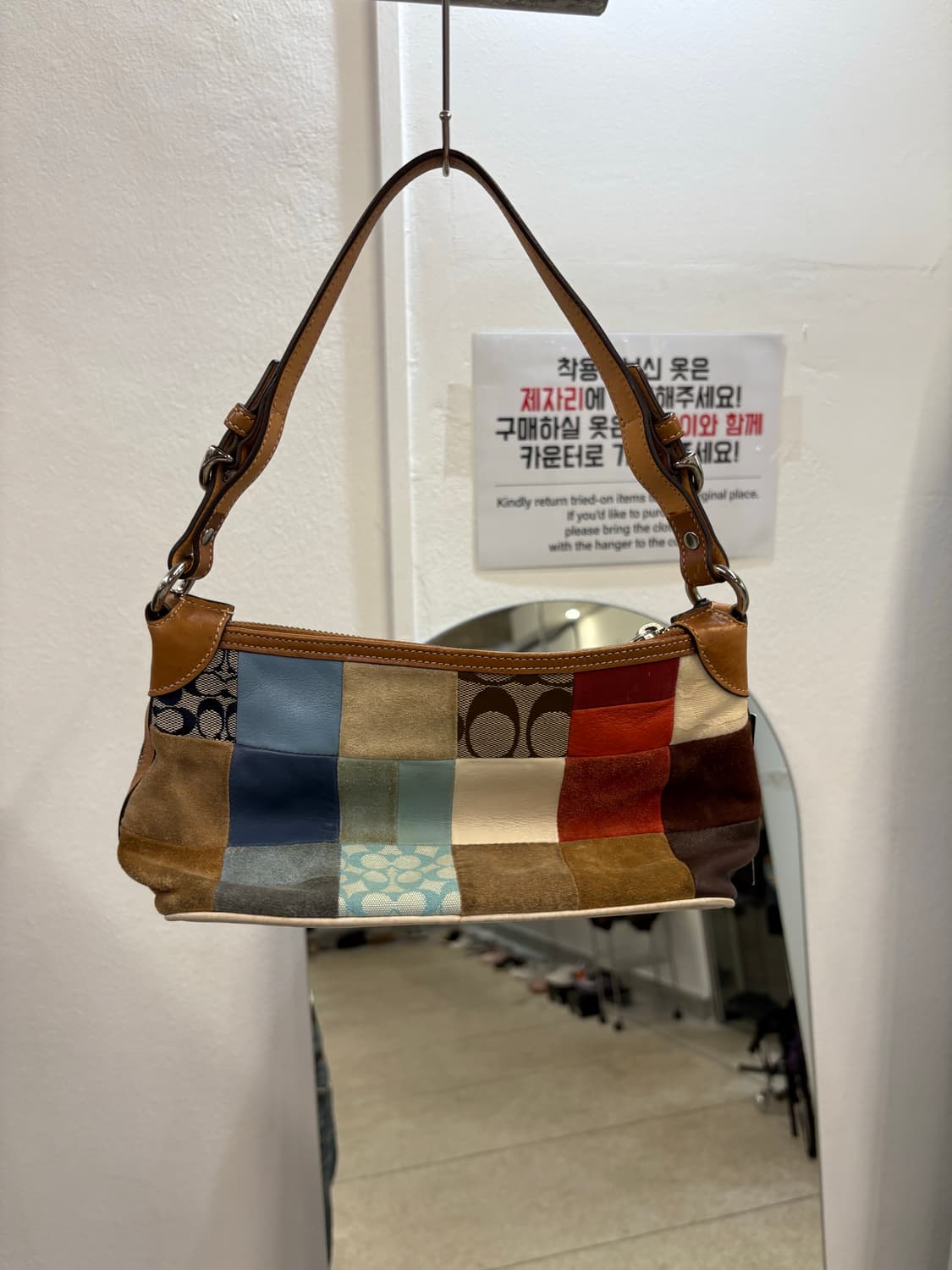 COACH patchwork shoulder bag 상품이미지4
