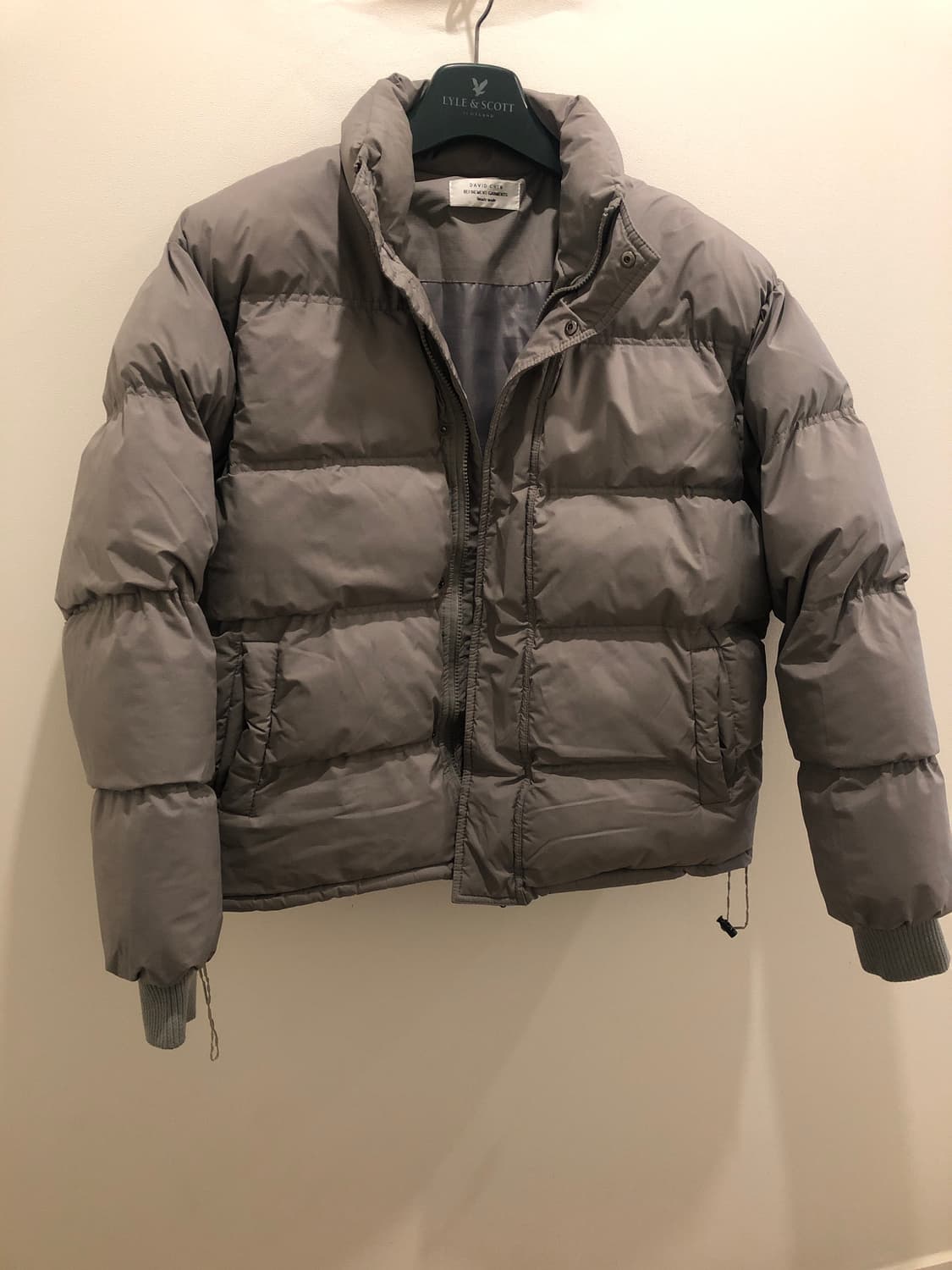 그레이색상 패딩  상품이미지2