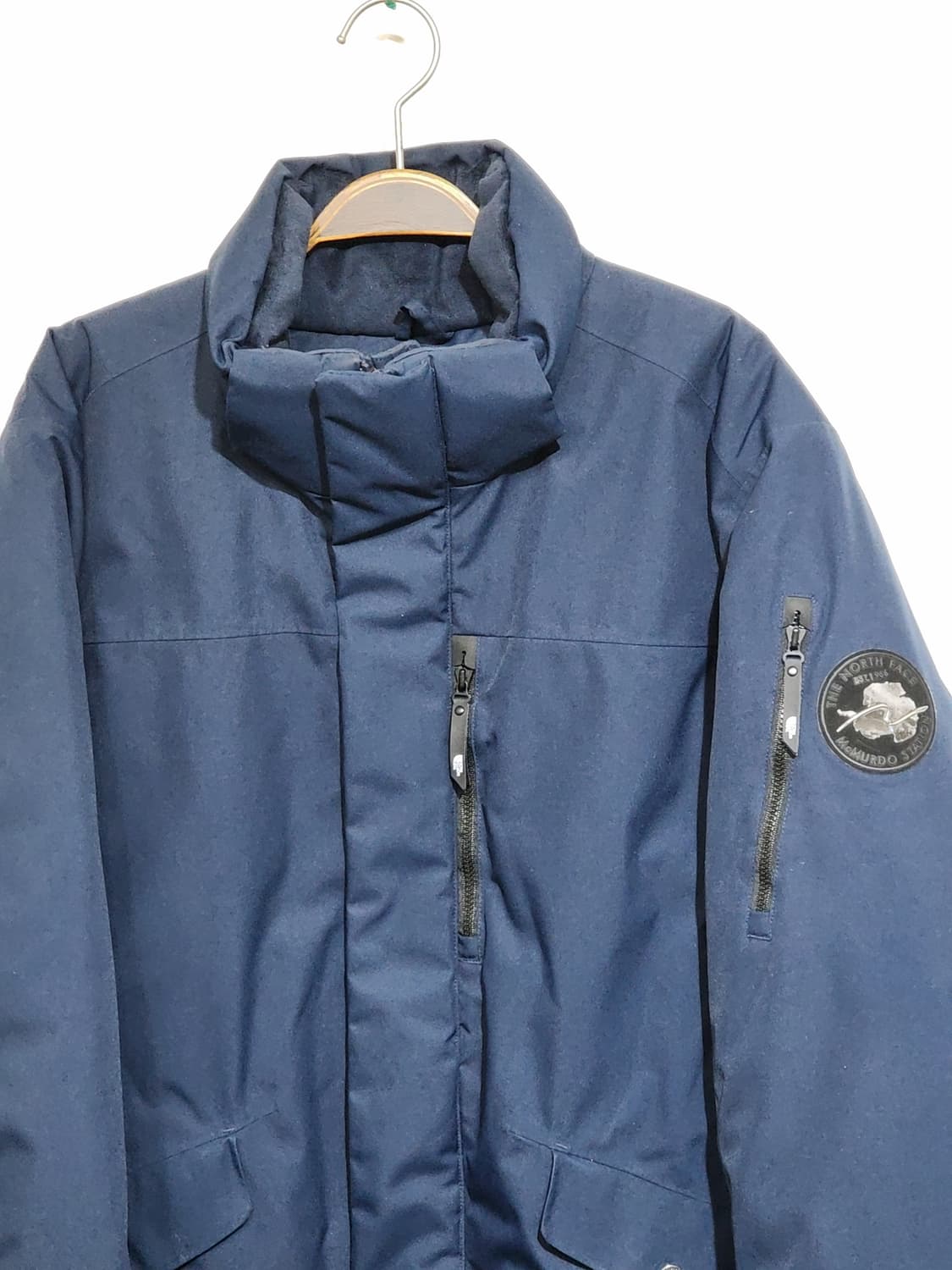 (XL) 노스페이스 맥머도 패딩점퍼 네이비 거위털 구스다운 자켓  상품이미지2