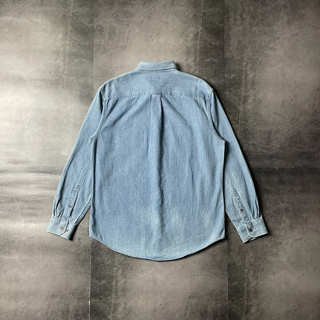 CROFT&BARROW 빈티지 다운버튼 코튼 데님 셔츠 A00693 상품이미지7