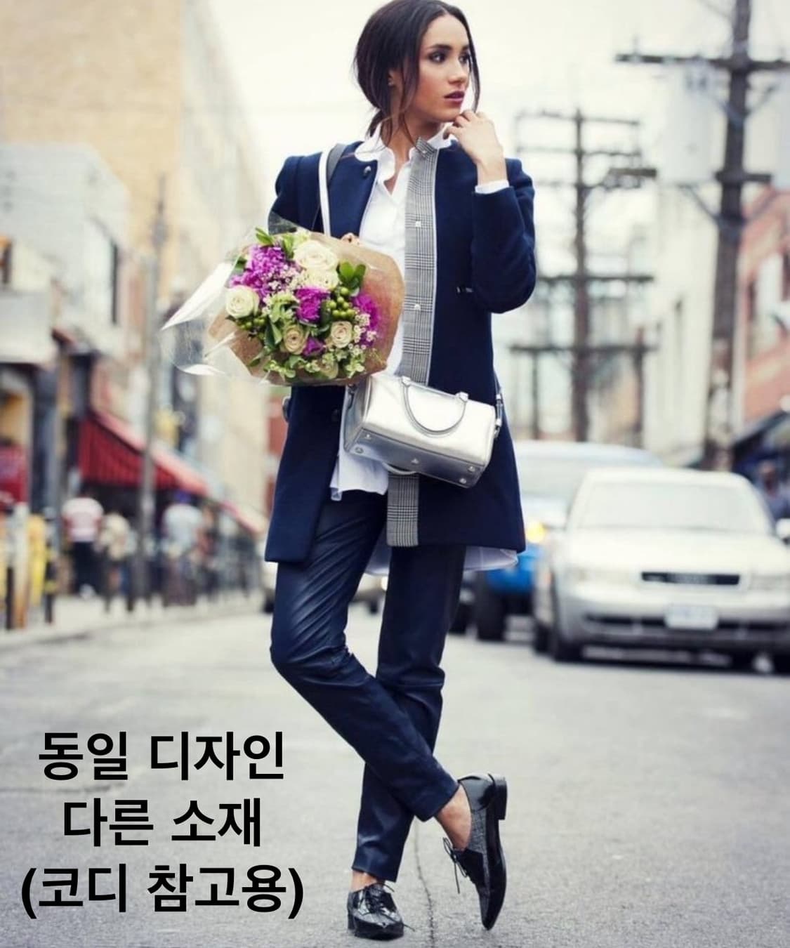 225 칼발 230 새상품 스튜어트와이트먼 포인티드토 레이스업 로퍼 구두 상품이미지9