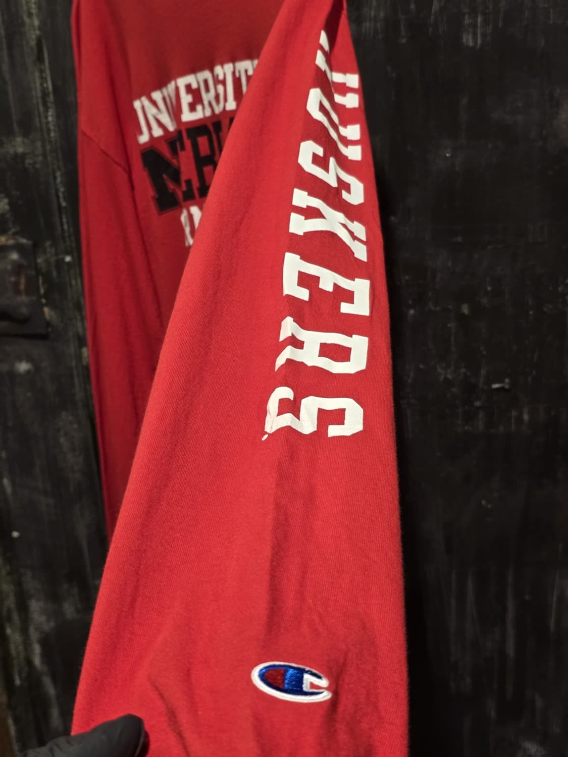 Champion Nebraska Long Sleeve T-shirt 상품이미지3