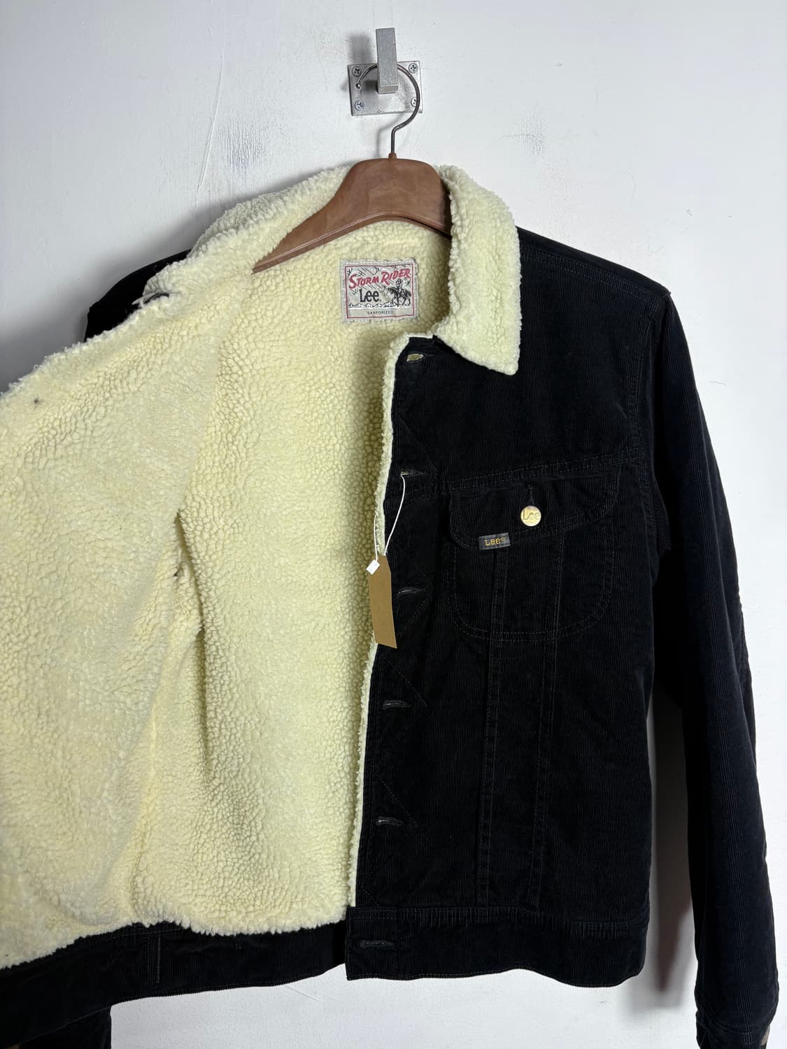 Lee 리 블랙 코듀로이 자켓 상품이미지3