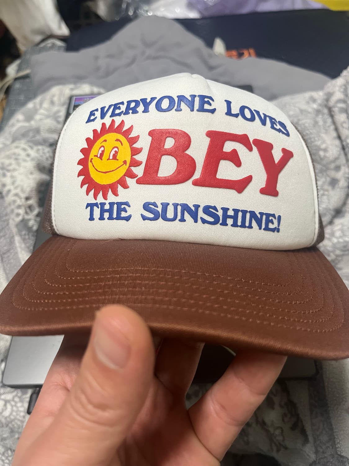 오베이 선샤인 트러커 캡 모자 상품이미지2