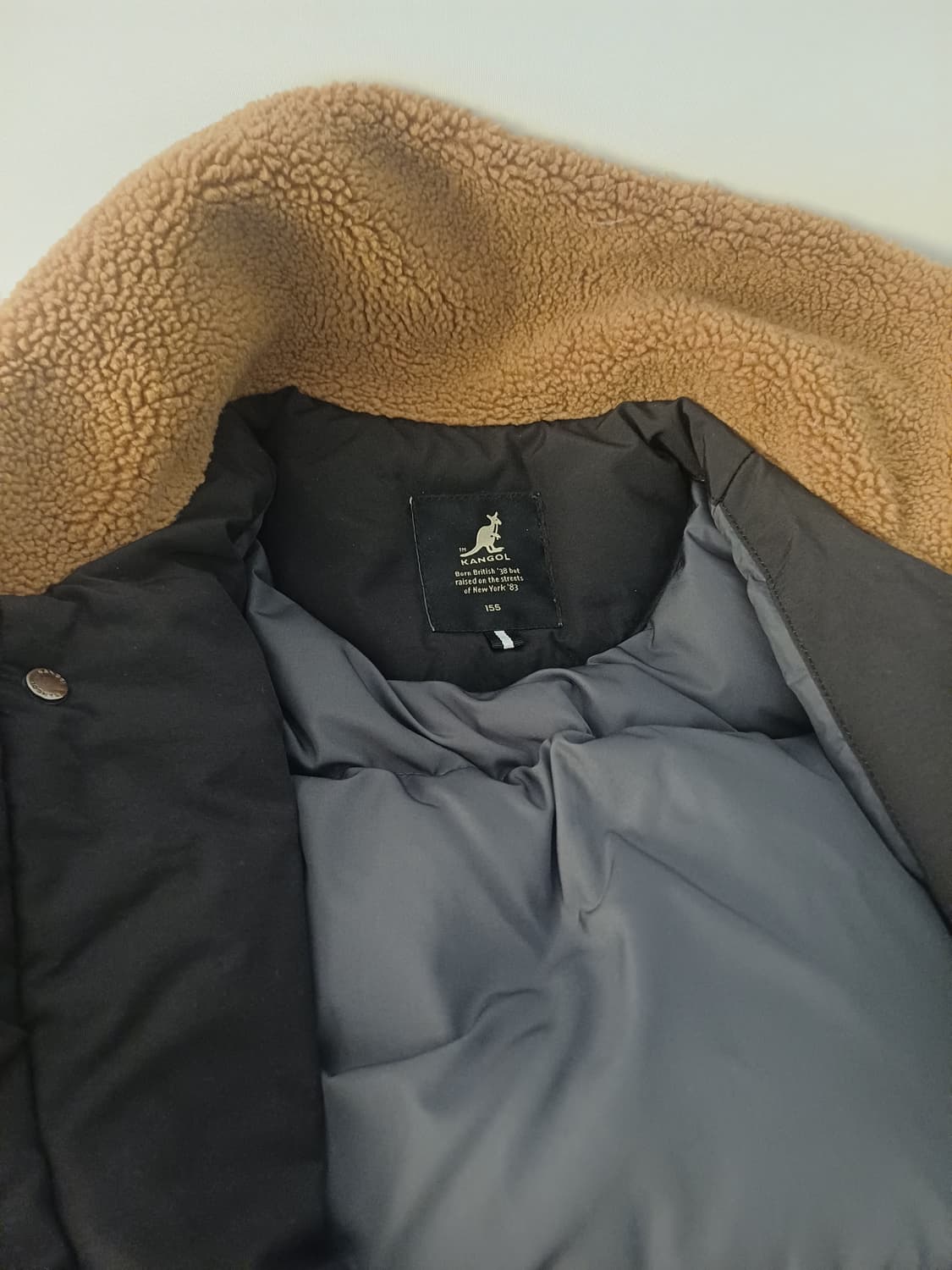 캉골 키즈 보아퍼 덕다운 점퍼 (155사이즈) 상품이미지7