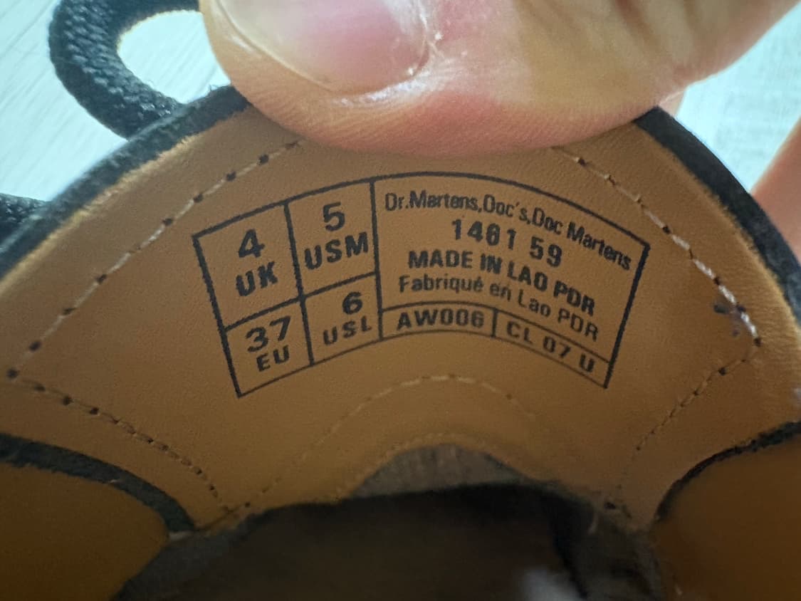 닥터마틴 1461 3홀 스무스 230 상품이미지7