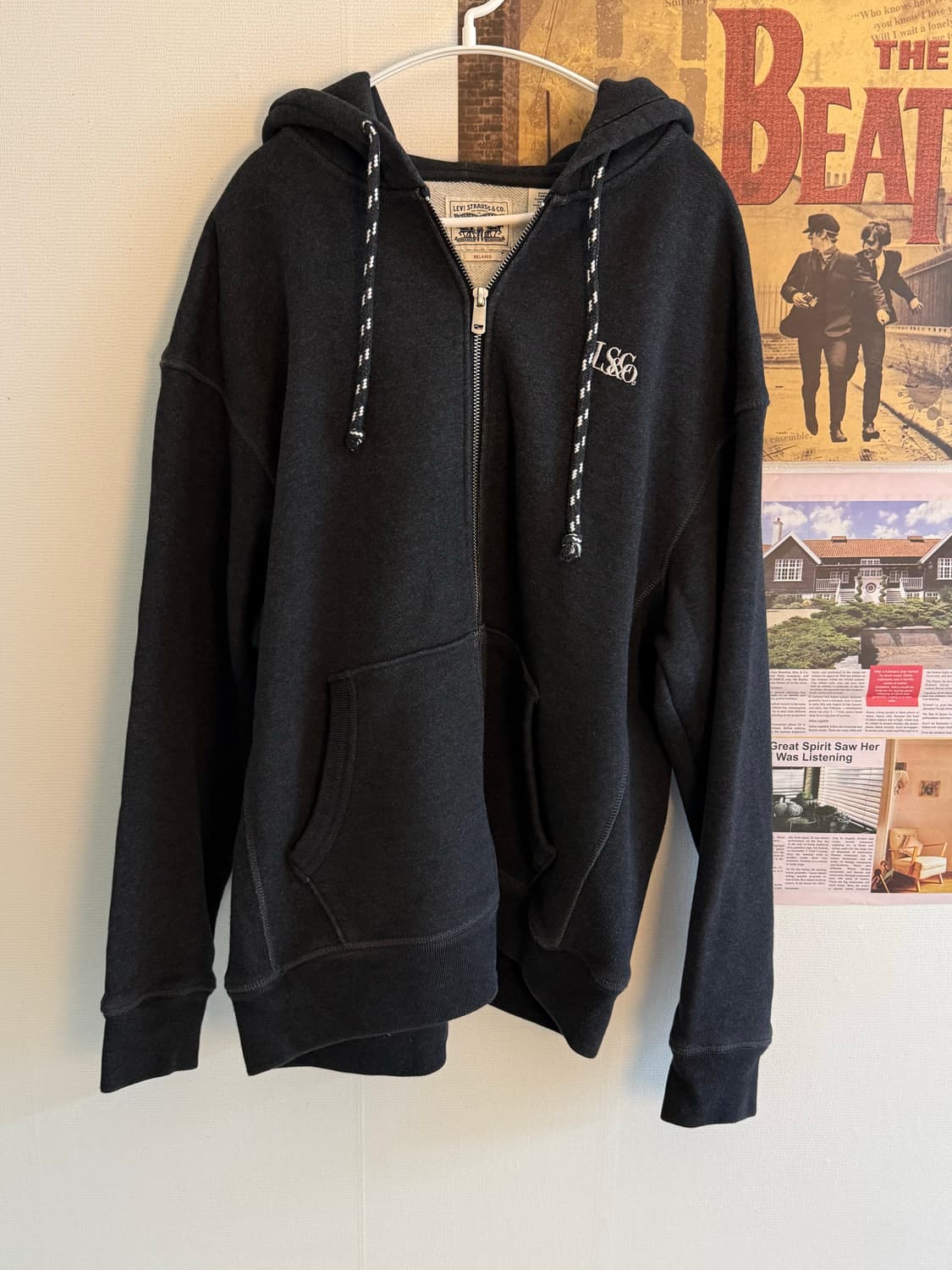 리바이스 후드 집업 상품이미지1