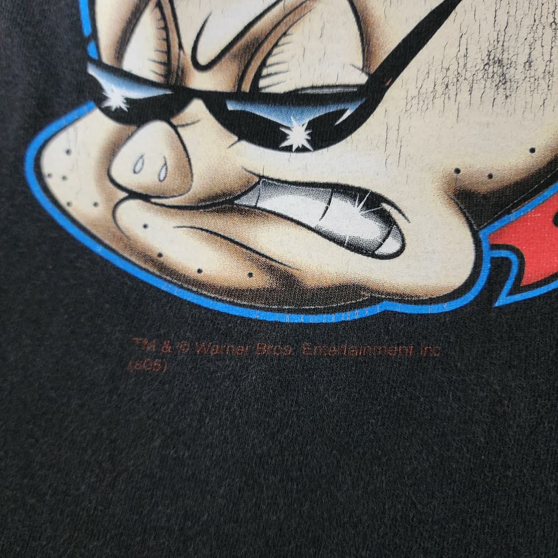 [2XL] 00s 할리데이비슨 루나툰즈 호그 빈티지 티셔츠 상품이미지3
