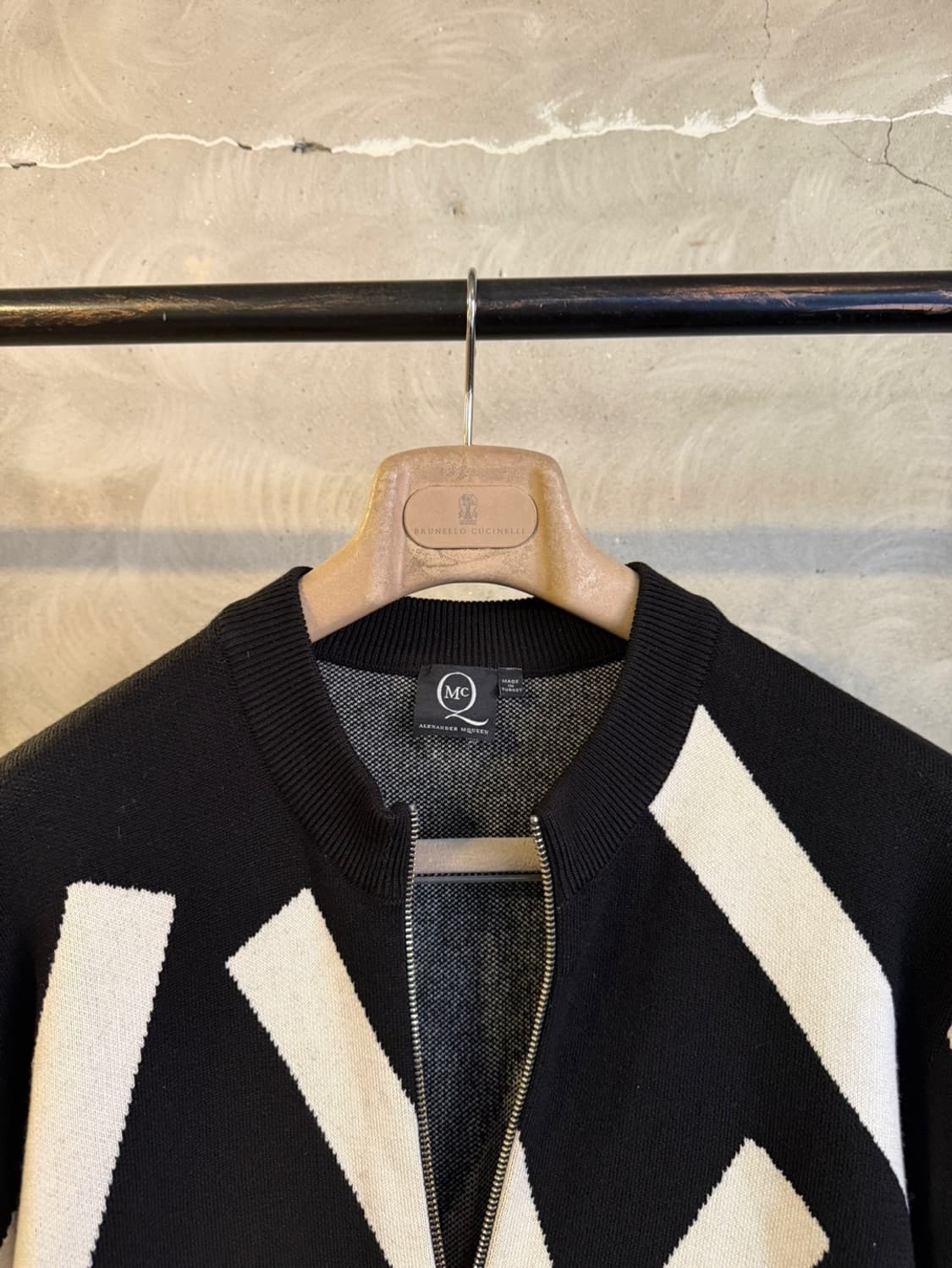 알렉산더 맥퀸 짚업 니트 블루종 100 상품이미지7