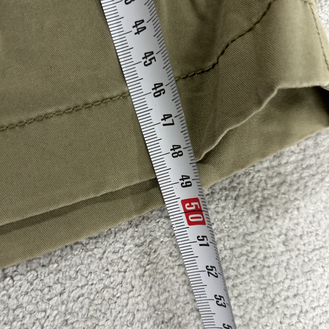 타미힐피거 카키색 반바지 면바지 숏팬츠 34 상품이미지7