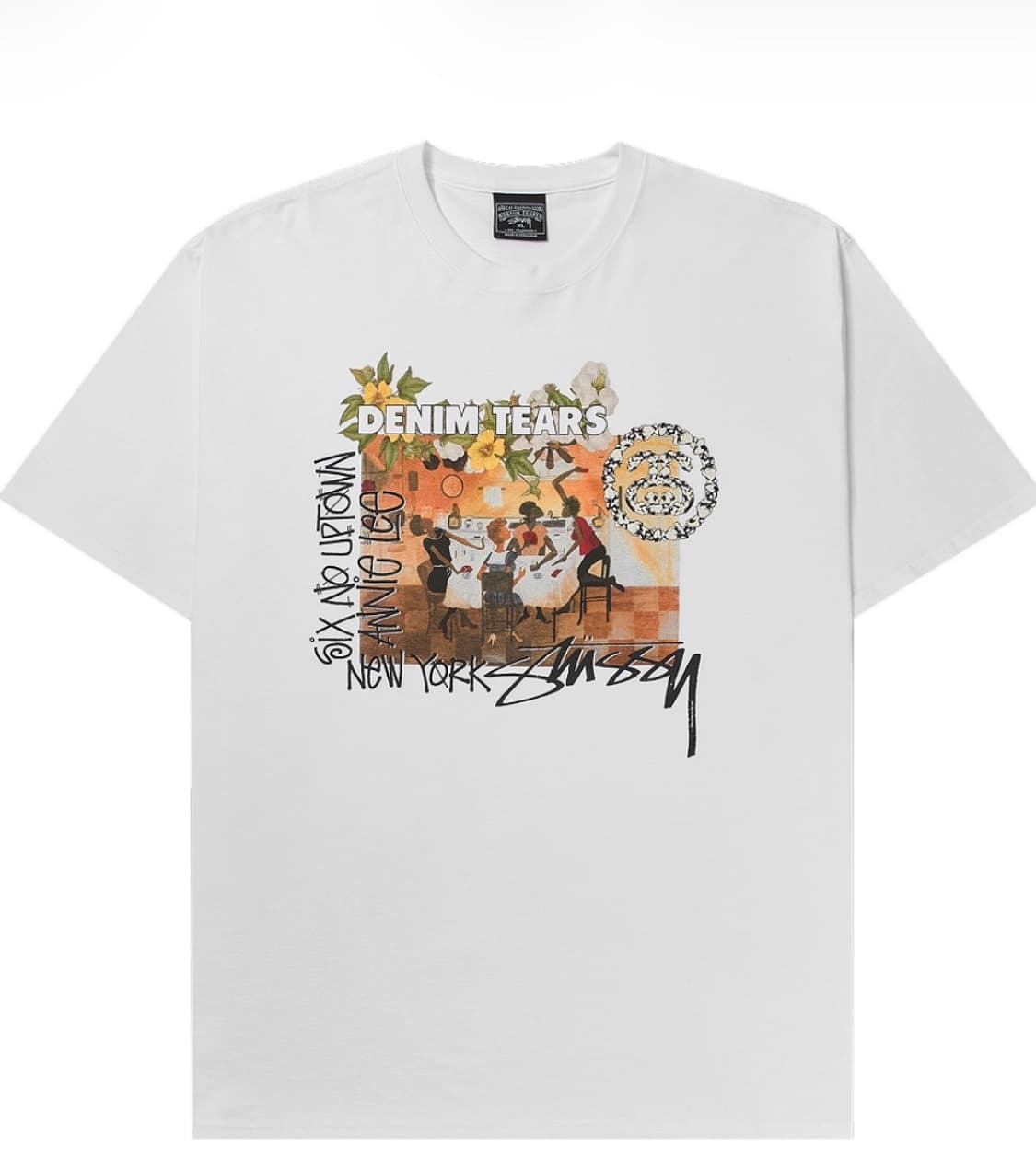 데님 티어스 애니 리 티셔츠 화이트 상품이미지1