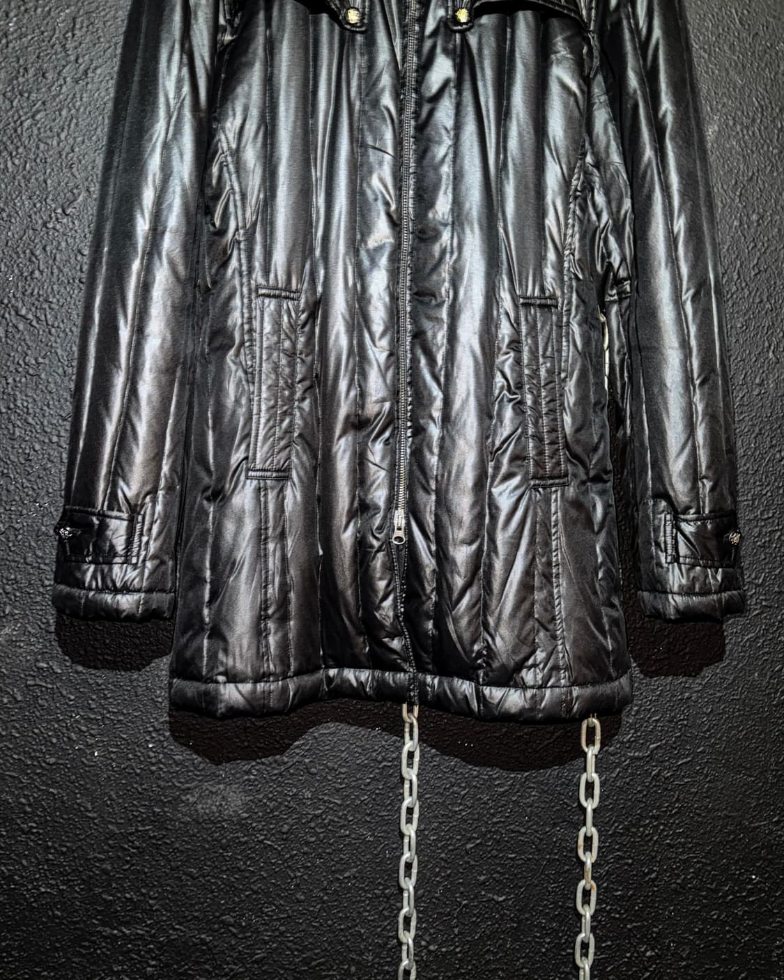 semantic design – Black Quilted Down Jac 상품이미지5